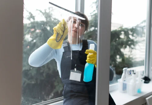 Nettoyage de vitres intérieures et extérieures à Villemanoche